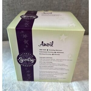 NEW Scentsy ANVIL Mid Size Wax Melt Fragrance Warmer - Retired MSW-ANVL